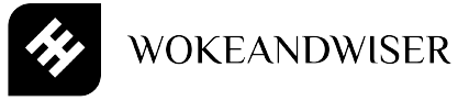 wokeandwiser Text Logo